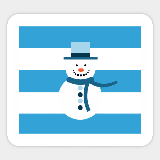 I'm Dreaming Of A White Winter Snowman Sticker